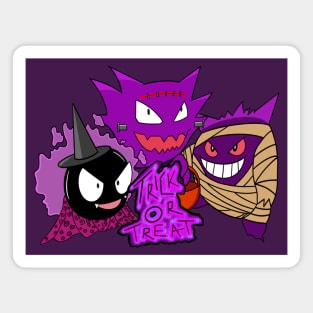 Trick or Treat Monsters Magnet